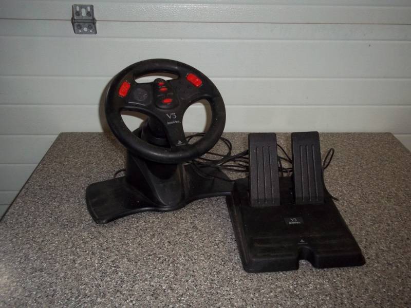 Play Station one V3 Steering wheel
