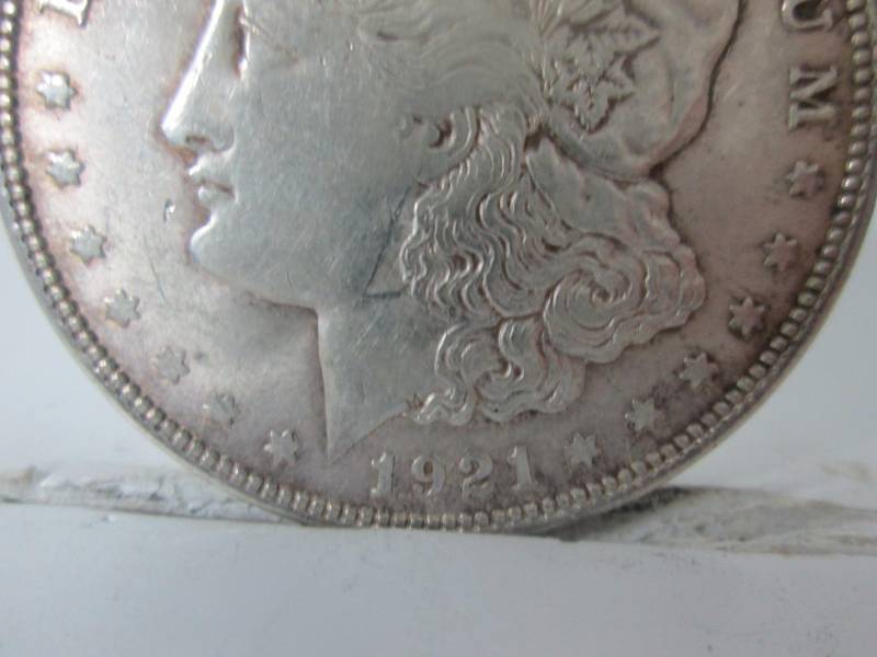 lot 51 image: 1921 Morgan Silver Dollar