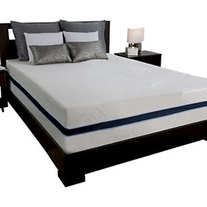 lot 4 image: Sealy Queen 12 Memory Foam Mattress