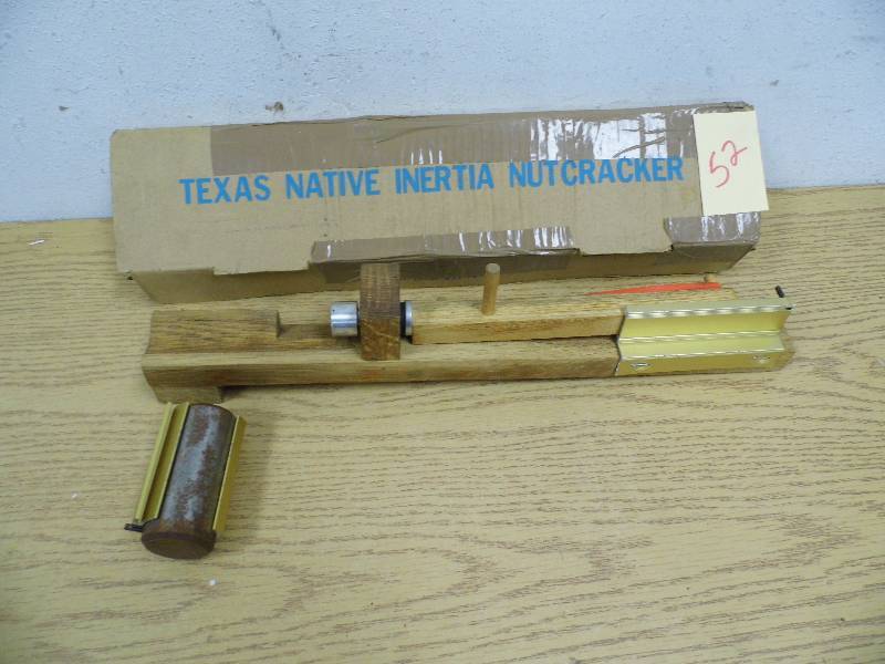 lot 52 image: Texas Native Inertia Nutcracker