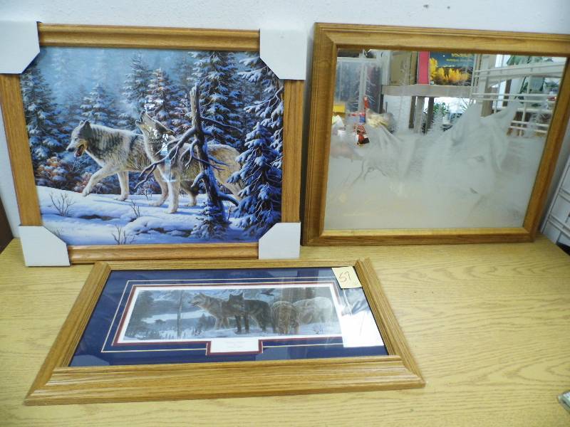 lot 57 image: 3 Wolf Pictures