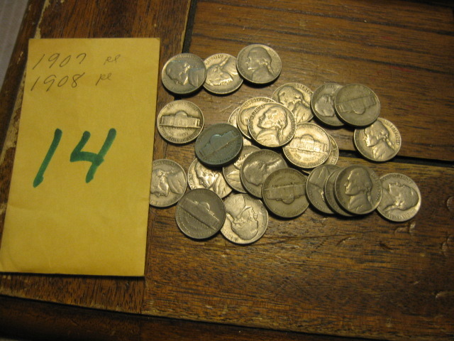 25 1941 S Jefferson Nickels