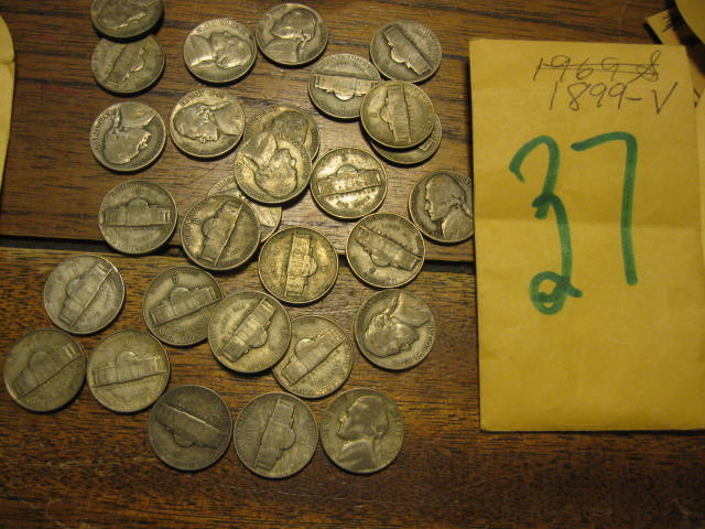 29 1945 D Silver War Nickels