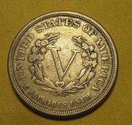 1883 V- Nickel without Cents  Great condition with scratches