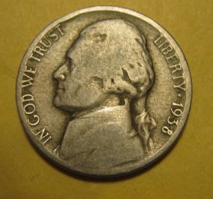 1938 Nickel