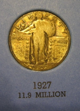 1927 & 1928 Standing Liberty Quarters