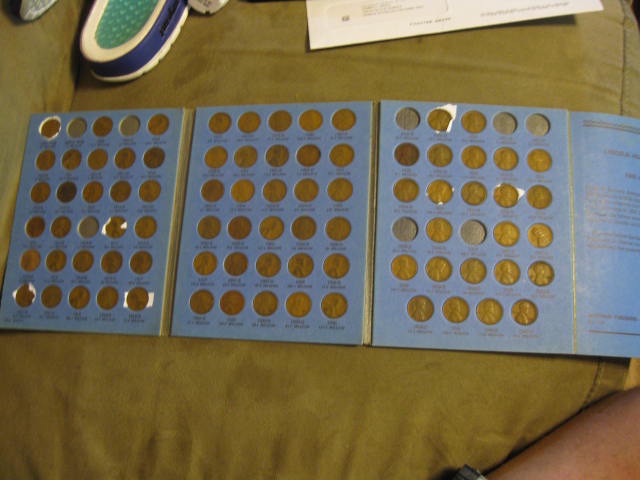 Lincoln  Penny Book #1 nearly complete