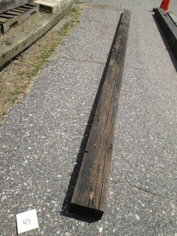 Barn Beam, 12.5 feet long, 5.5 x 3....