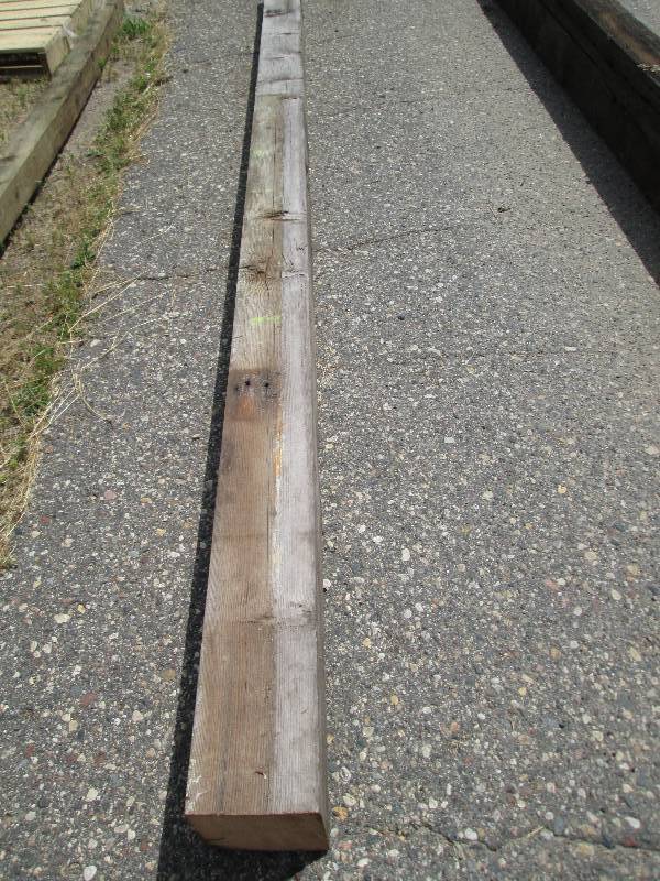 Barn beam, 11.5 feet long, 5.5 x 5....