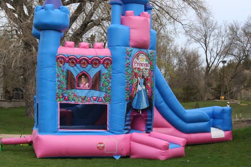 Princess Castle 3 in 1 Inflatable House