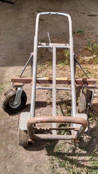 Steel Dolly Cart Silver