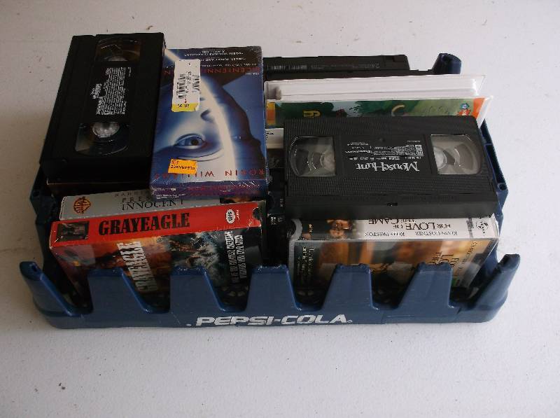 lot 56 image: VHS tapes