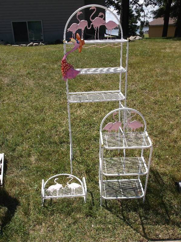 lot 67 image: Flamingo stands