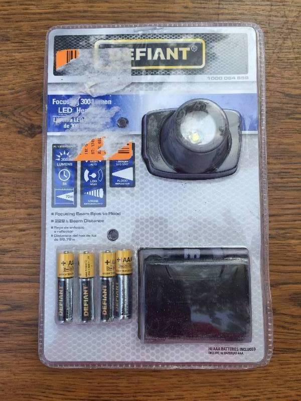 Defiant - 300 Lumen Headlamp