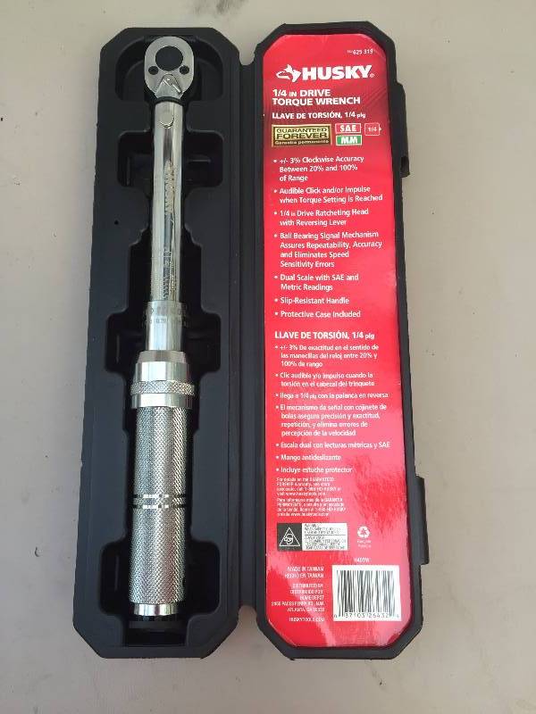 Husky Torque Wrench