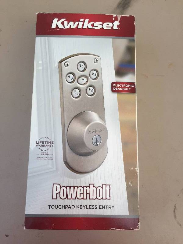Kwikset Powerbolt Keyless Entry