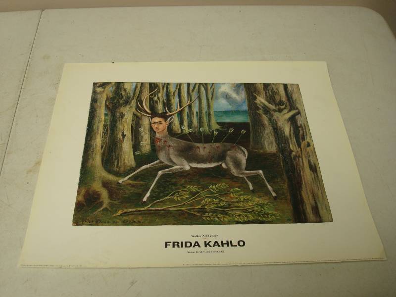 lot 33 image: Walker Art Center Frida Poster, Some Wear