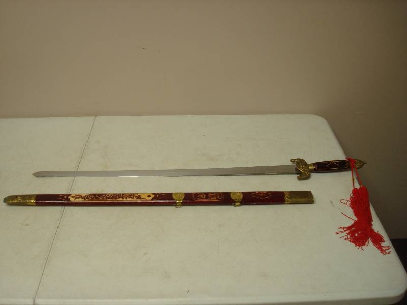 lot 41 image: Decorative Sword, Some Wear