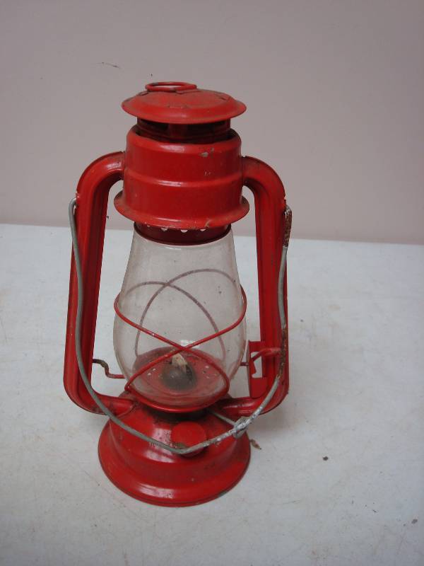 lot 47 image: Oil Lantern, Unused, Some Wear
