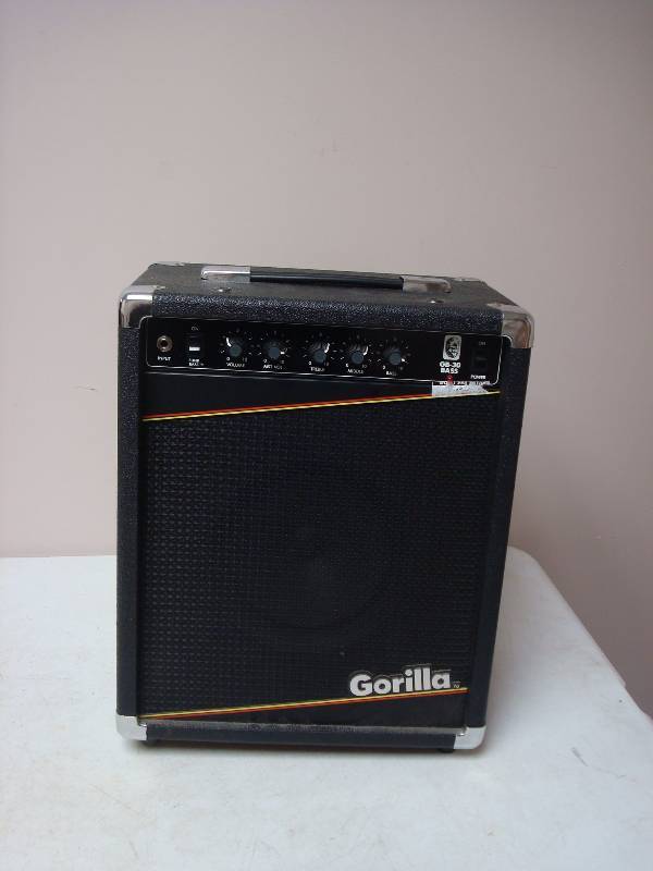 lot 62 image: Gorilla GB-30 Electric Guitar Amp, Works Fine