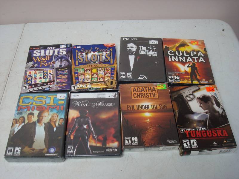 lot 68 image: Lot Of CD Rom Games, Most New Sealed