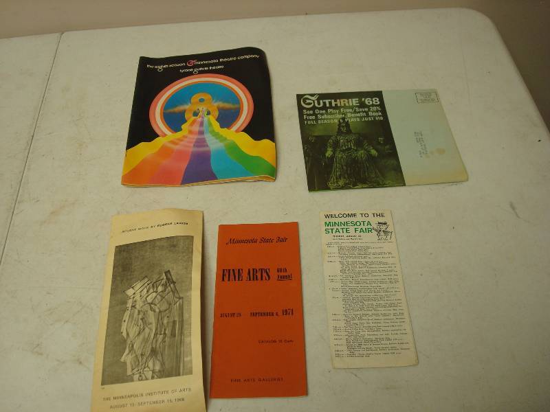 lot 76 image: Lot Of Vintage Paper, State Fair, Guthrie