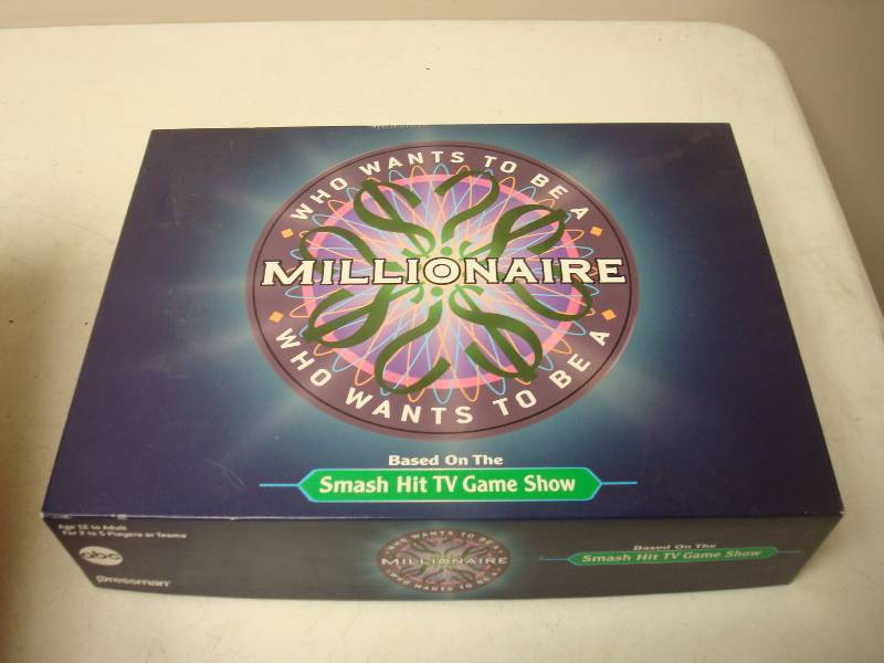 lot 117 image: Who Wants To Be A Millionaire Board Game