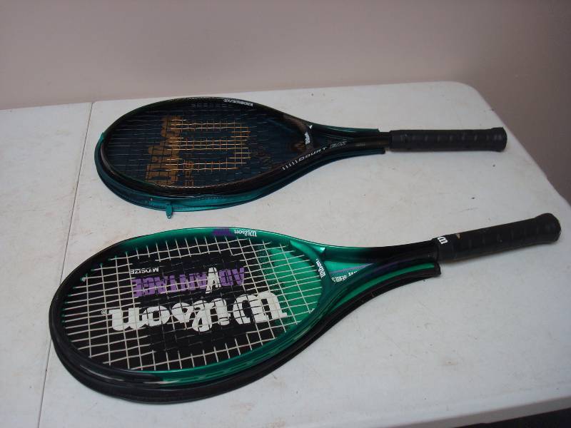 lot 119 image: Pair Of Wilson Tennis Rackets