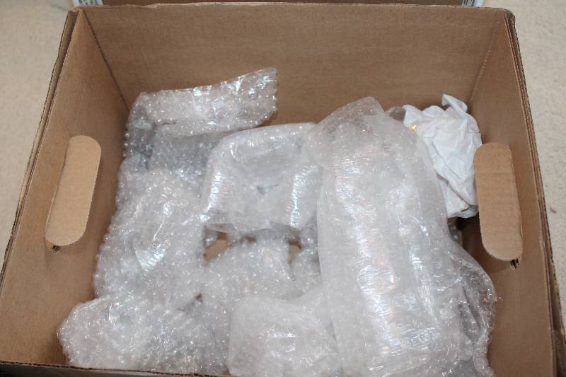lot 77 image: Box Lot of Glassware Including Orrefors Glassware Made In Sweden And More.