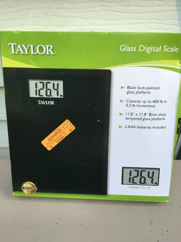 lot 50 image: Taylor Glass Digital Scale