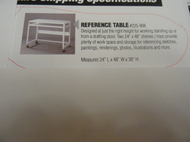 Reference table