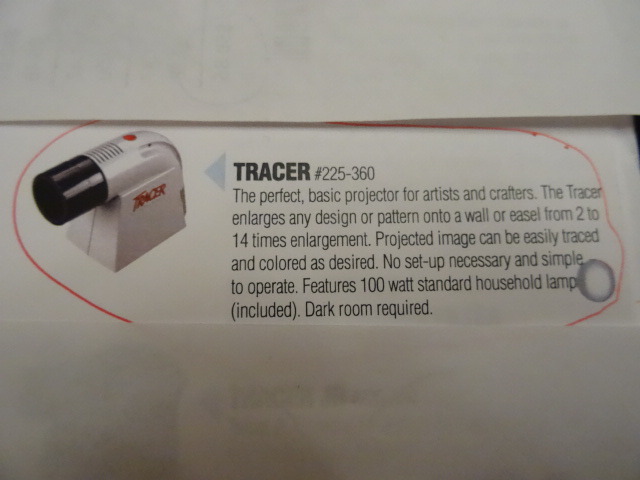 Tracer projector