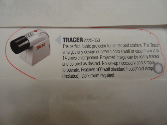 Tracer projector