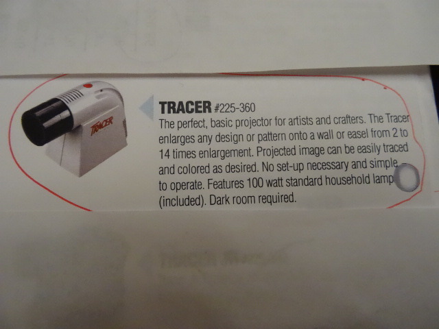 Tracer projector