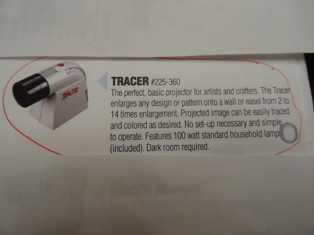 Tracer projector