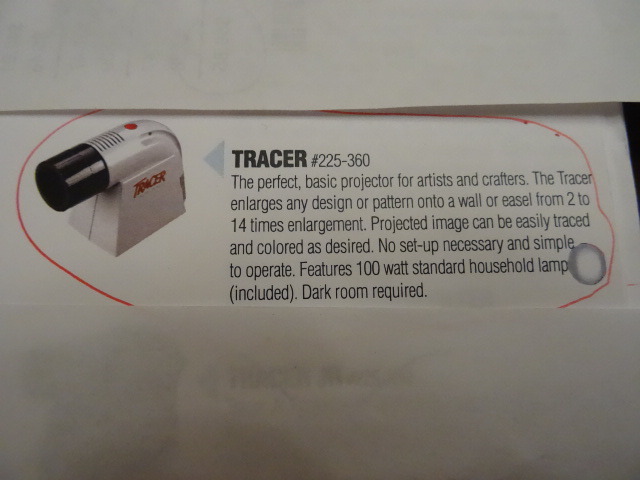 Tracer projector