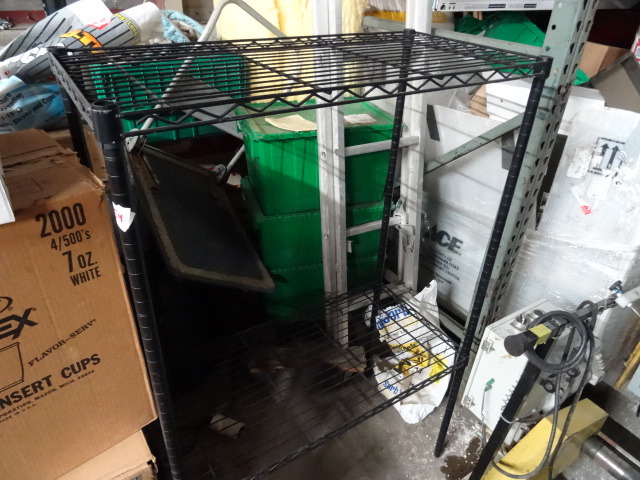 36 x 18 x 54 wire shelving unit.