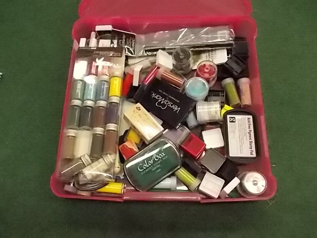Embossing Powder and Ink