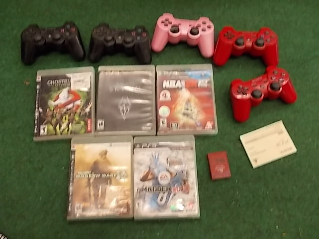 Playstation 3 Games and Controllers