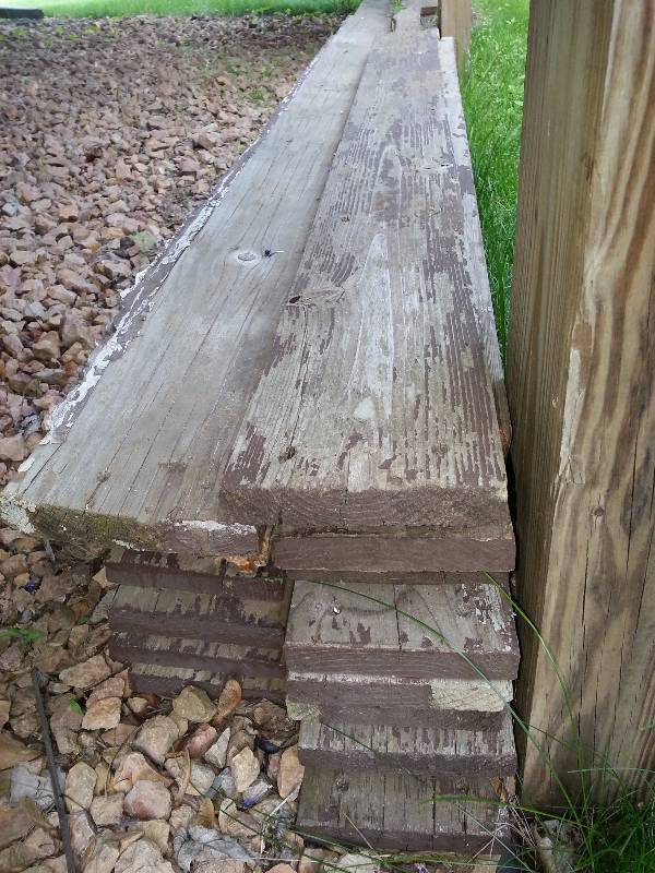 Weathered Cedar Lumber
