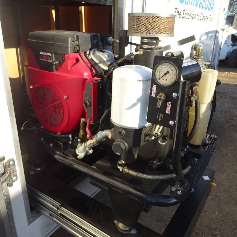 Rot air hydrostatic compressor