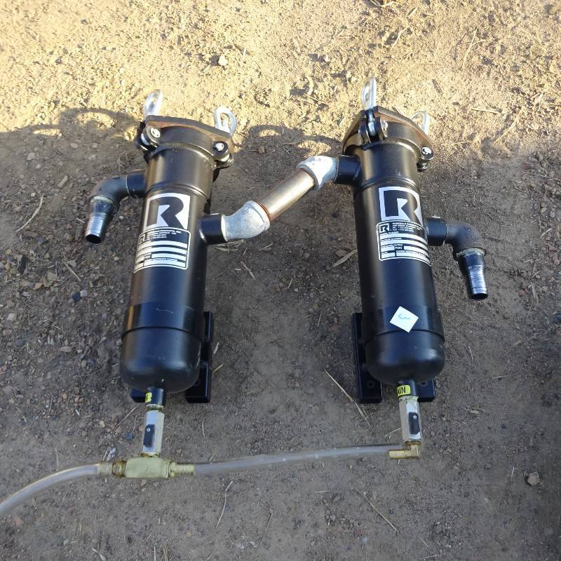 Rosedale products double fuel filter. 412114P2500CBNPB
