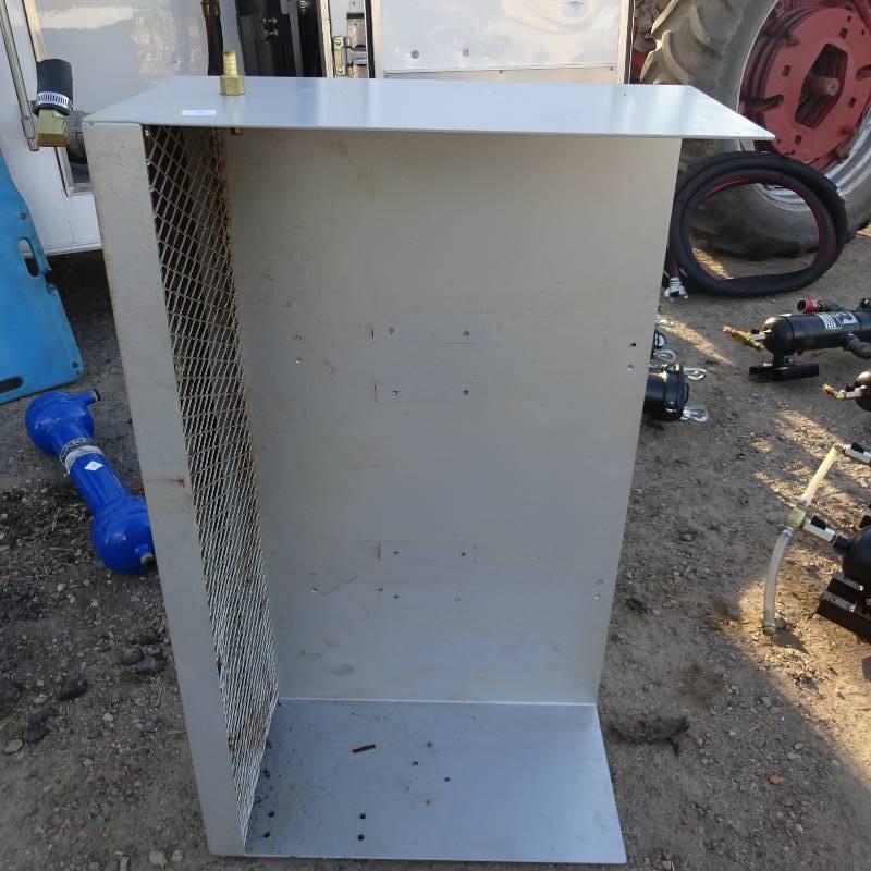 Wall hanging drain catch. 40 x 12 x 24