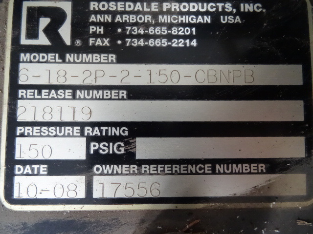 Rosedale fuel filter