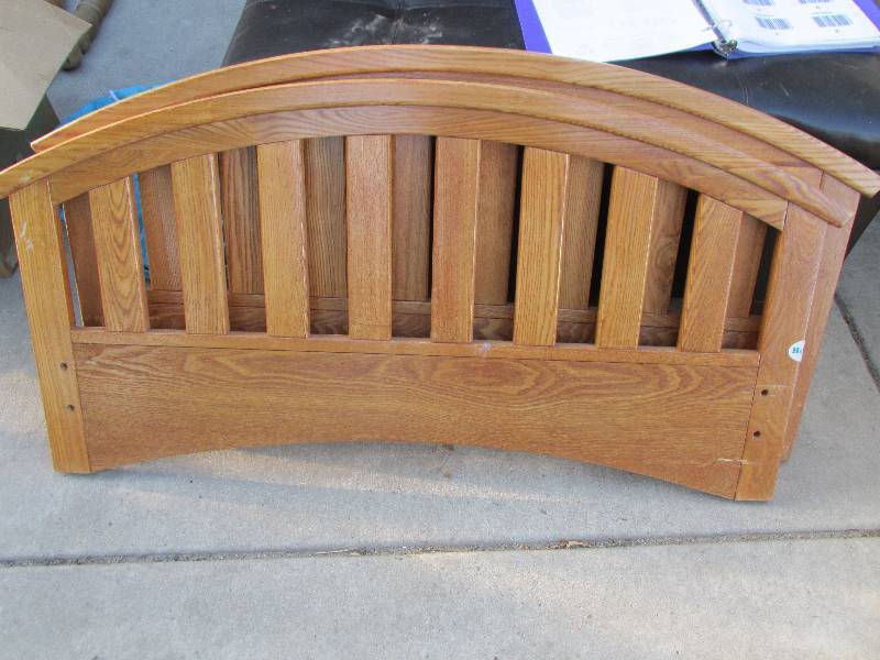 Headboard and footboard, 42 across...
