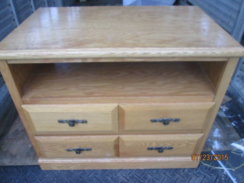 Shelf and drawer stand, 22 x 35 to...
