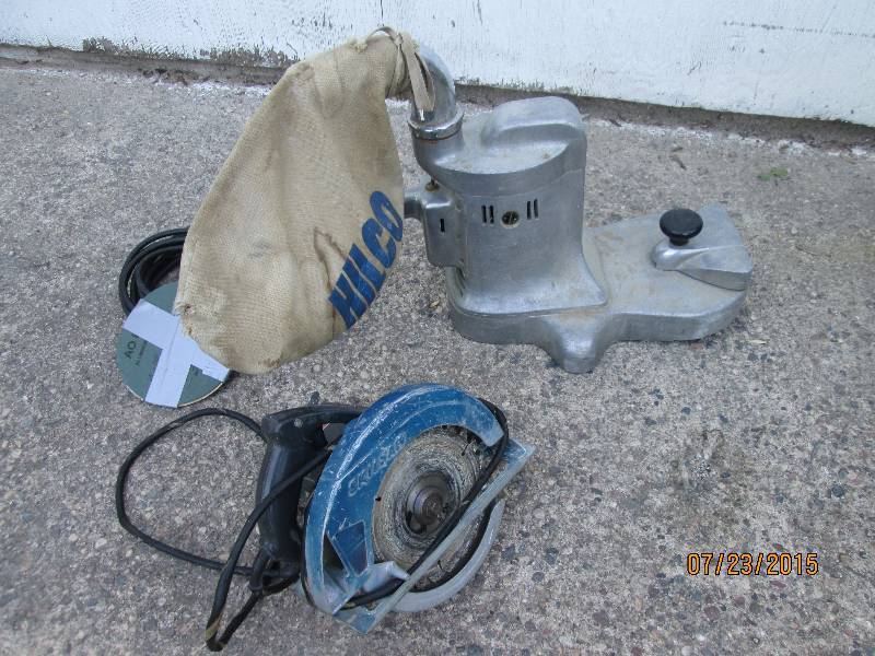 Hilco hardwood floor edger and a ci...