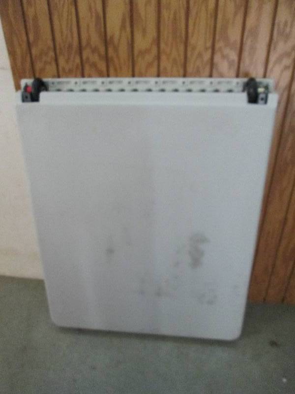 Plastic folding table...