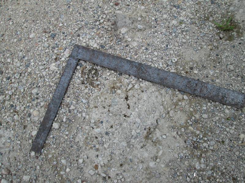 Metal carpenters square...