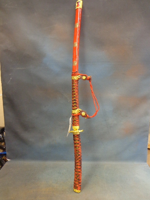 lot 20 image: Decorative Samari Sword